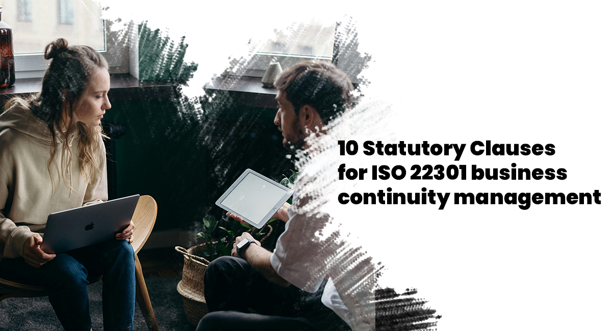 ISO 22301 business continuity management