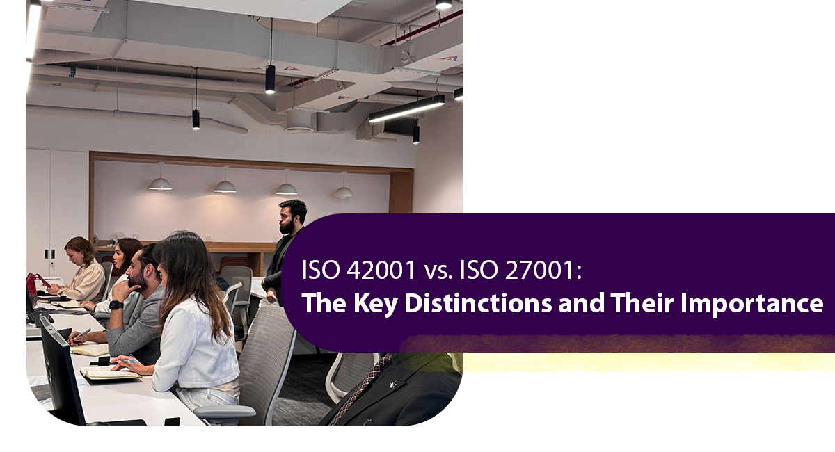 Iso 42001 vs iso 27001